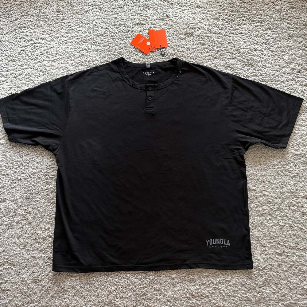 Men's YoungLA 4039 SleepwearTee XL NWT Black